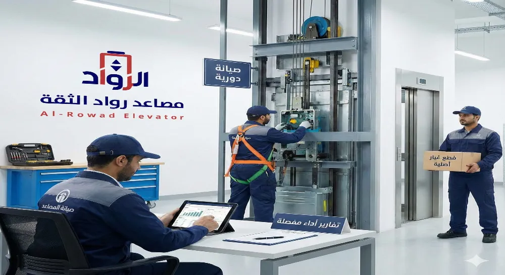 صيانة المصاعد - خدمة 24 ساعة في السعودية