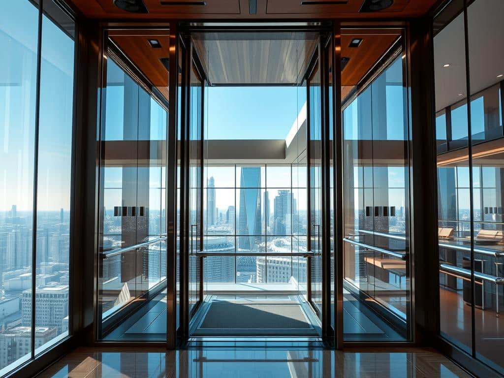 تصميم المصاعد البانورامية الفاخرة