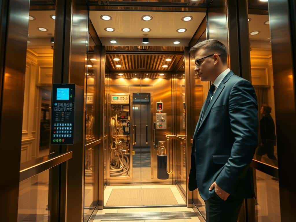 تقييم حالة المصعد